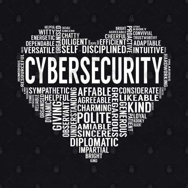 Cybersecurity Heart by LotusTee